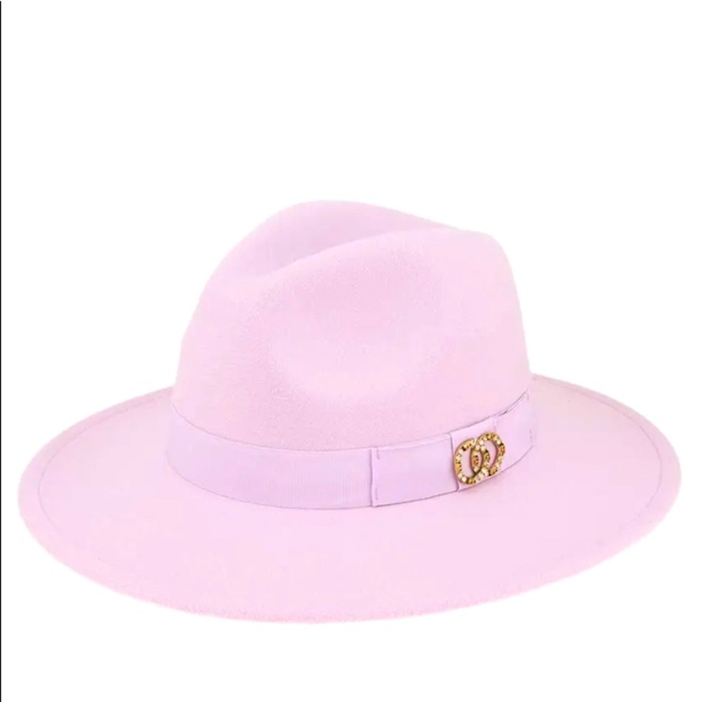 Lavender Fedora Hat